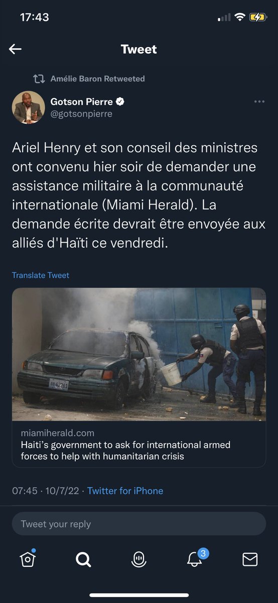 IsraelsonIsidor's tweet photo. @PierreFrentz https://t.co/G6HkTmcDfU