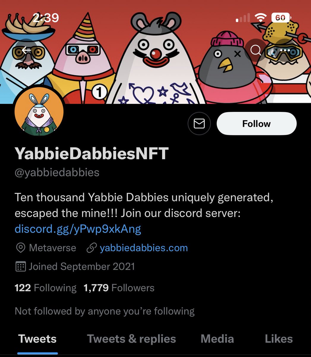 Bhikkhu_Butt's tweet photo. #algofam keep your eye out. There is a NFT called @DabbieFellas that claims to drop $Butts to holders. This is not any official partnership with @ButtCoinASA we do not know them. I found a similar project on a different chain called @yabbiedabbies.

@ButtCoinInfo https://t.co/V5EgK0CSuT