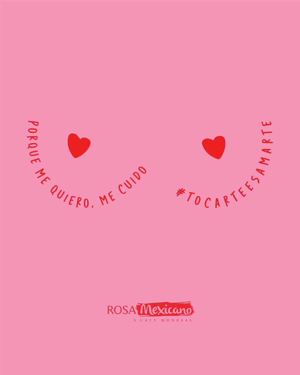 Rosamexicano_ac's tweet photo. Ser #RosaMexicano es dejar atrás a la mujer abnegada, que se niega a sí misma y abrazar el amor propio y el autocuidado. 

Y tú ¿cómo te demuestras amor?

#TocarteEsAmarte
#SoyRosaMexicano https://t.co/GqH8l9vaKB