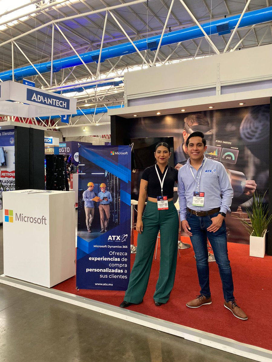atxbusiness's tweet photo. 🛑Hoy día de cierre ¡Gran experiencia estar presentes en @Indtransmex en Leon, #GTO! Y ser parte de un gran evento de la Industria 4.0 y #Transformacióndigital.
#ATXbs #MicrosoftLATAM #itm2022 https://t.co/AOQO0iwXY7