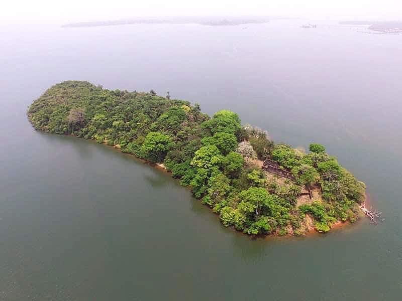 RayYogurl's tweet photo. Bunce Island is situated in Freetown Harbour,the estuary of the Rokel River and Port Loko Creek &amp; served as the largest British slave castle on the Rice Coast of West Africa.🇸🇱#retweet 
#ExploreFreedom #TourismSierraLeone #Freetown #SierraLeone #BunceIsland #TorizmNaAllManBizness https://t.co/gkY25Q46vv