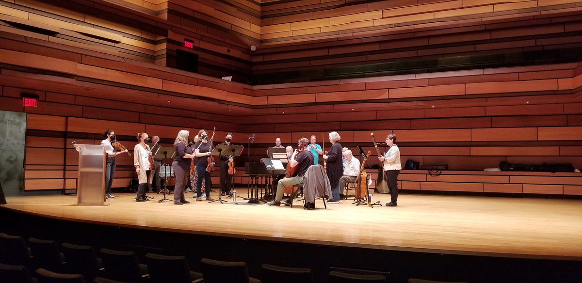 KingstonBaroque's tweet photo. We had a terrific dress rehearsal today! So fun to see it all come together. Le Bourgeois Gentilhomme is tonight at 7:30 @queensuisabel. Tickets are available at the door. 🎟 Doors at 7pm. 🎶🎻💃 https://t.co/gcUvSk9HTV
