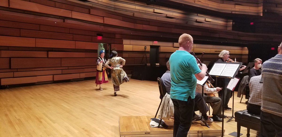KingstonBaroque's tweet photo. We had a terrific dress rehearsal today! So fun to see it all come together. Le Bourgeois Gentilhomme is tonight at 7:30 @queensuisabel. Tickets are available at the door. 🎟 Doors at 7pm. 🎶🎻💃 https://t.co/gcUvSk9HTV