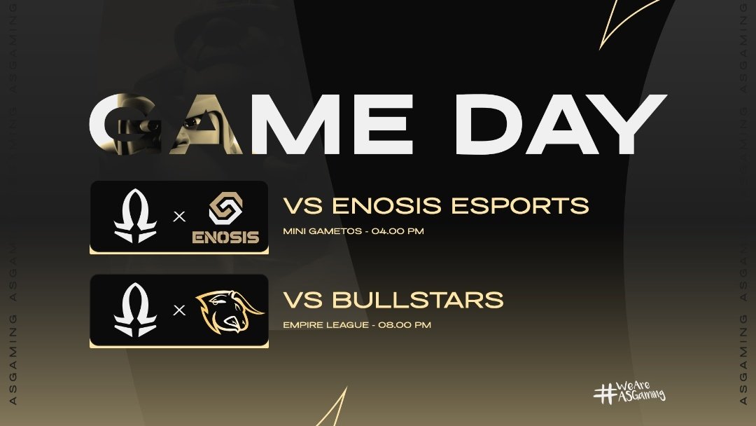 _AS_Gaming's tweet photo. #ClashRoyale 🎮 | HOY #MiniGametos #EmpireLeague ¡GAME DAY!
VIERNES DE DOBLE FUNCIÓN! #ToTheTop 🚀
🆚️ @EnosisCR
⏰ 16:00H 🇵🇪🇲🇽
🆚️ @BullStars_
⏰ 20:00H 🇵🇪🇲🇽
¡Good Luck Enosis Esports and BullStars! https://t.co/DHAzOHqBaZ