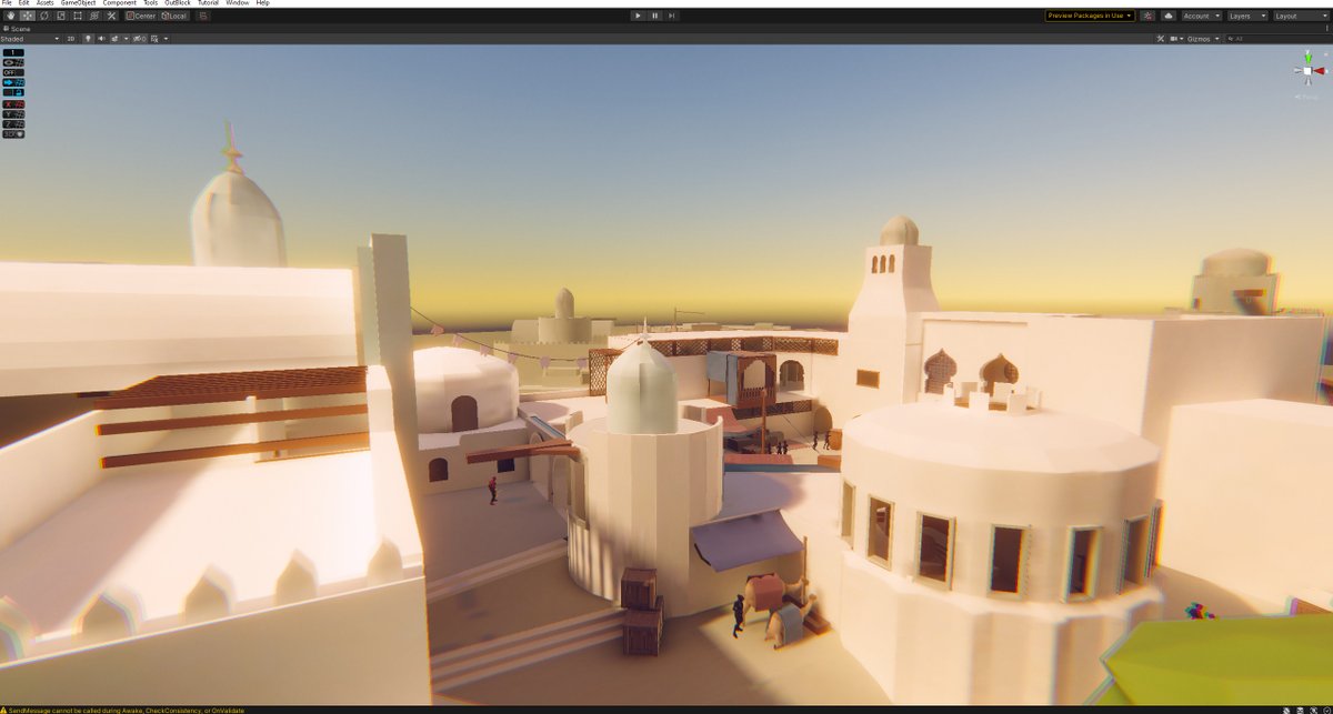 Here is my graduation project for the XYZ school's #OutBlock course.
Inspired by the game Assassin's Creed.
#leveldesign 
For more:
Desert level (Level design focused on a sense of flow) blocktobe.artstation.com/projects/G8WWEV