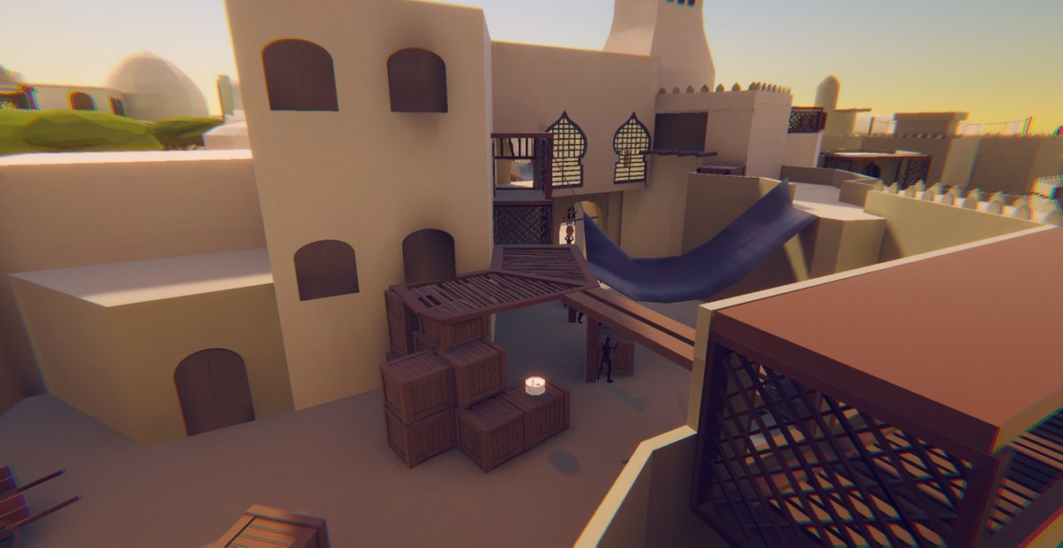 blocktobe's tweet photo. Here is my graduation project for the XYZ school's #OutBlock course.
Inspired by the game Assassin's Creed.
#leveldesign 
For more:
Desert level (Level design focused on a sense of flow) https://t.co/9lRkb5N05z https://t.co/bmyL5CkTa7