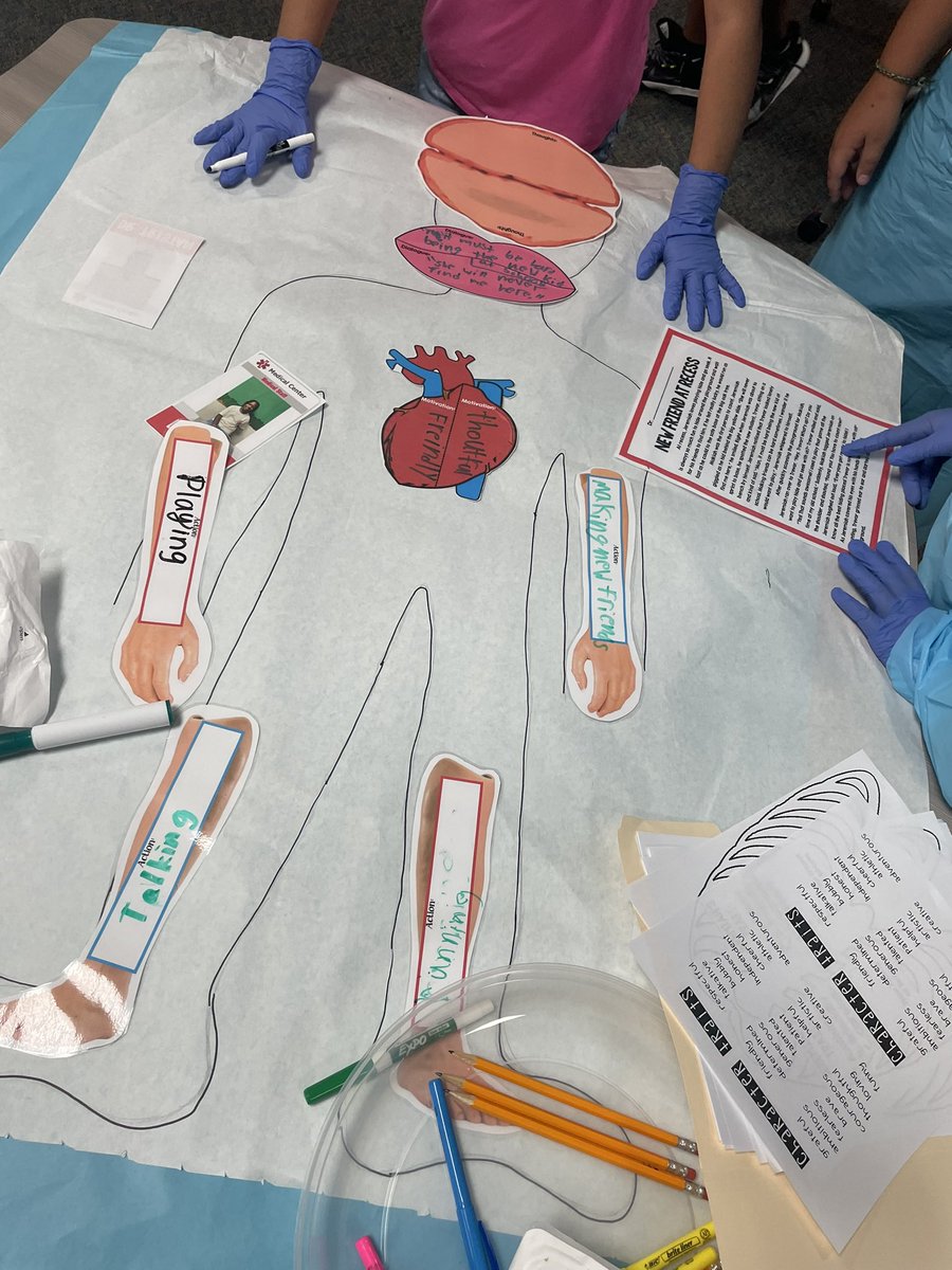 Mrs_Cooper_SME's tweet photo. These Surgeons did amazing in surgery today and used the character's motivation,dialogue,and thoughts as evidence to explain the characters traits! @LLYellowjackets #classroomtransformation #5thgrade #FBISD https://t.co/jbitB9pYY1