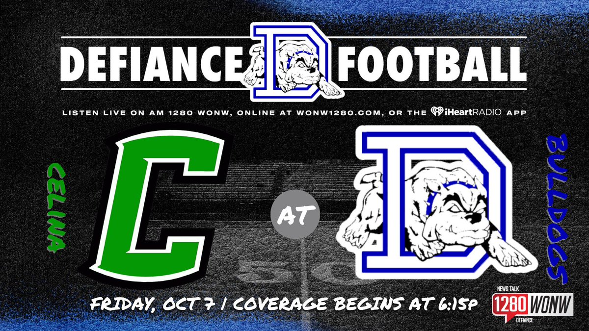WONW1280's tweet photo. Defiance (5-2) hosts Celina (5-2) in WBL action. Tune in 🎧 https://t.co/uYc0sk2Vgv https://t.co/gOozdIe0UO