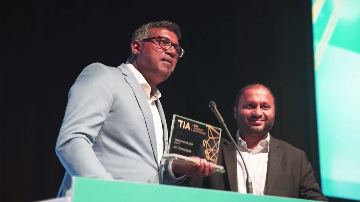 AOTTechnologies's tweet photo. Honoured to receive BC Tech's Company of the Year – Growth award! 

Thanks to our employees and clients for their great support, and thanks to @wearebctech and sponsor @Osler_Law! 

Congrats to all the nominees and winners!

#2022TIAs #BCTech #technology #innovation #growth https://t.co/Ro5EHVOfRR