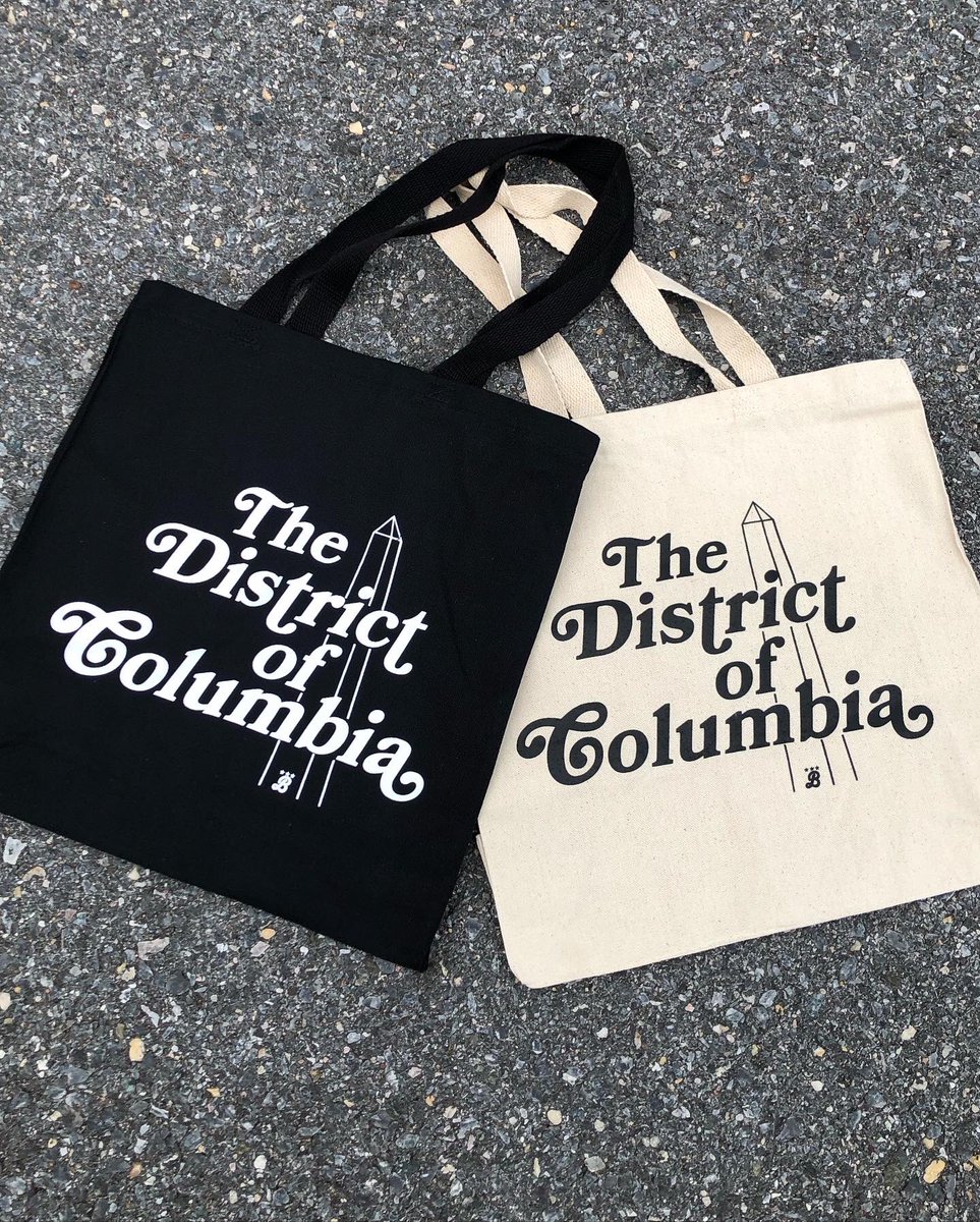 New tote bags are coming…

Grab one this weekend at @shopmadeindc &amp; <a href="/SnallygasterDC/">Snallygaster</a> or get one next week on our website!
#TheDistrictOfColumbia

#bailiwickcrew #madeinDC