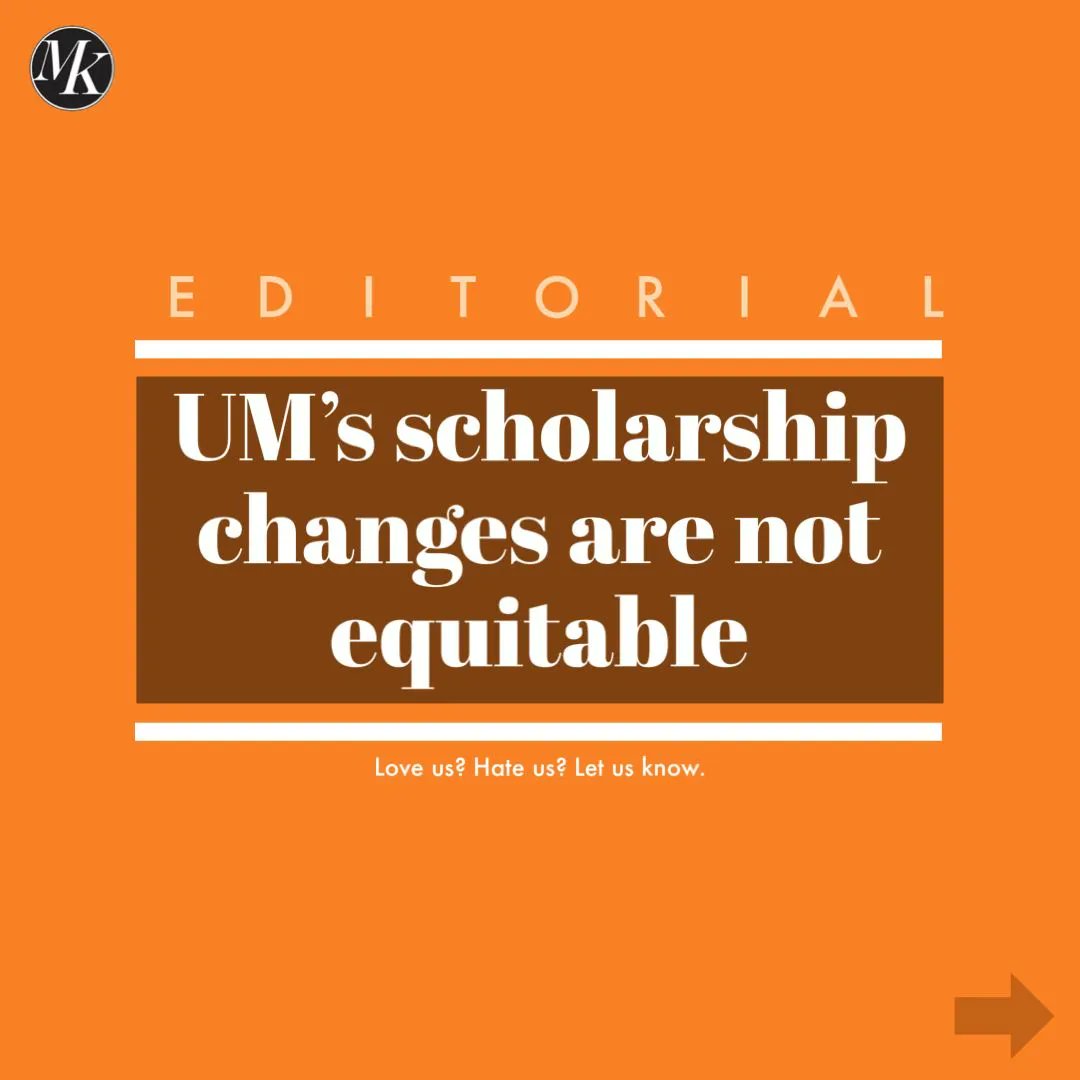 MontanaKaimin's tweet photo. UM officials prided themselves on a big freshman class last week. Instead, they should be concerned with our decreasing first generation and Pell grant student population.
Read more at https://t.co/YaGVoaeqtT
Article by Griffen Smith.
#Enrollment #UMT #MoneyOverStudents https://t.co/5M6BSynGwe