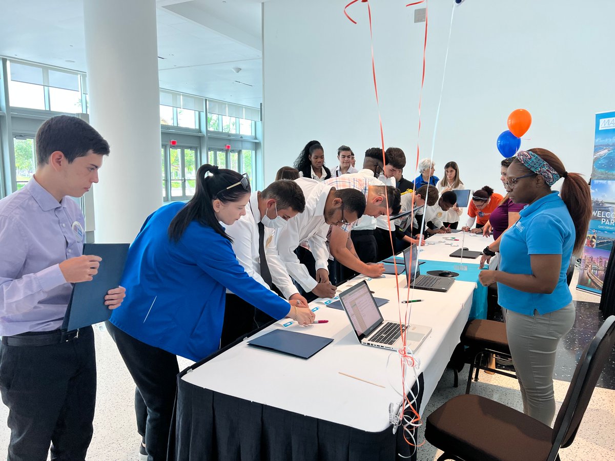 October is National Disability Employment Awareness Month, and this year's theme is “Disability: Part of the Equity Equation.”
 
To kick off #NDEAM, the #GMCVB, <a href="/TheMiamiBeachCC/">MiamiBeachConvCenter</a>, and <a href="/EasterSeals_SFL/">Easterseals South FL</a> teamed up to present the Miami Beach Convention Center Ability Mini Job Fair!