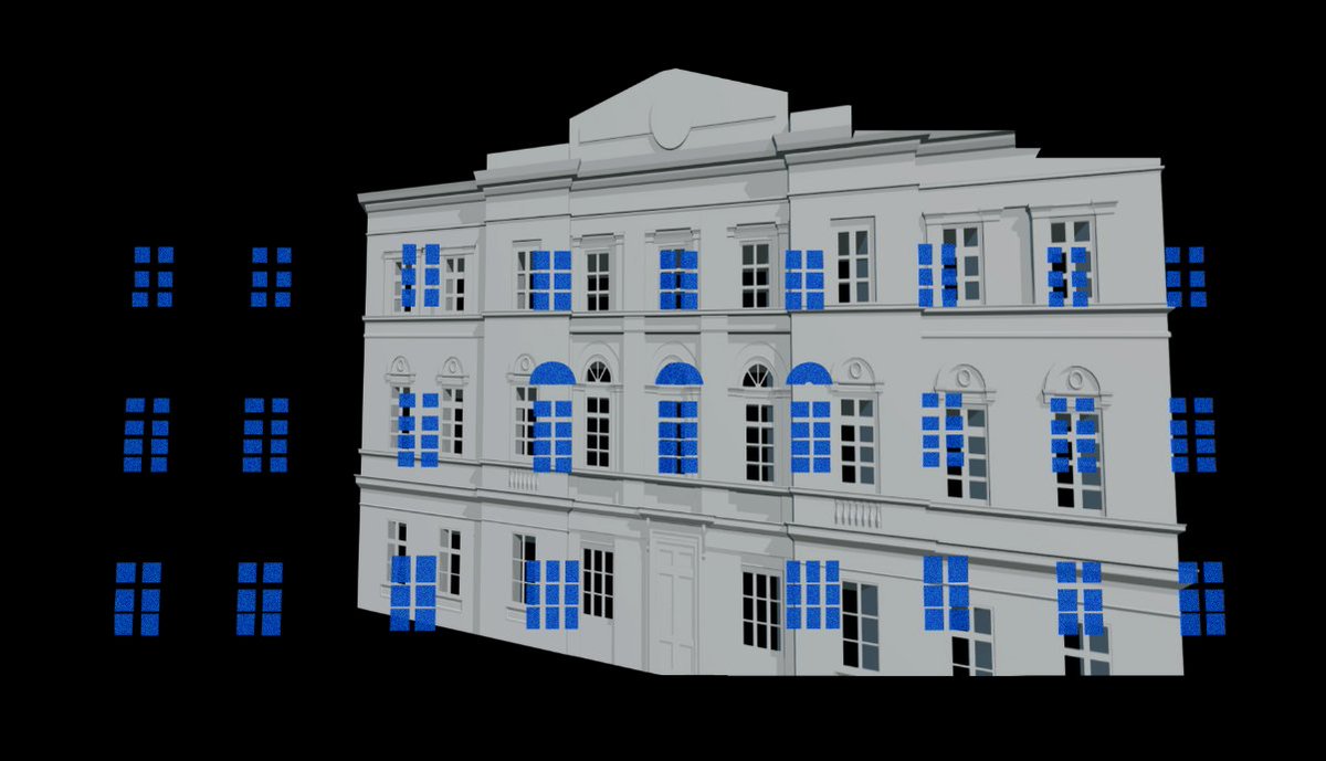 studiolagolagoa's tweet photo. Wip with @transbordo 
First time I use 3D on videomapping 😍 
I have a auto-competitive obsession rule that I have to get better every for work, every relashionship, every everything... such an aries bich... why do I do this with me? 🫠 That's why I constantly flop https://t.co/HcA8yaX4Lb