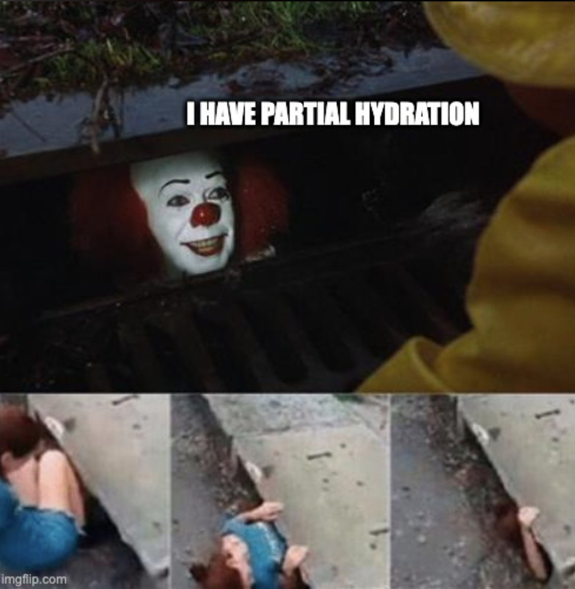 GatsbyJS's tweet photo. Posting this at night because this dude scary as hell #partialhydration #gatsby5 https://t.co/c7C0FMp96D