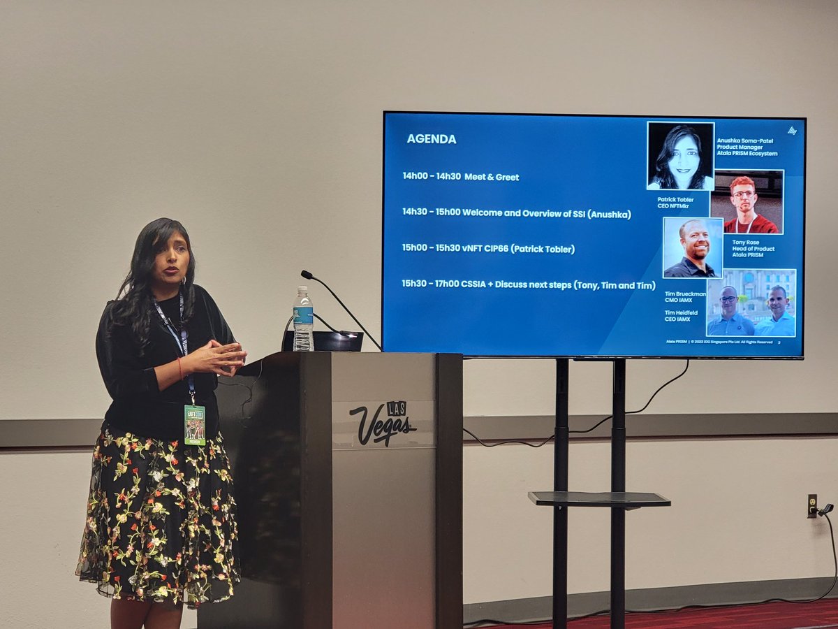 Amazing partnerships to drive the #Cardano SSI ecosystem forward. #cnftcon #ssi