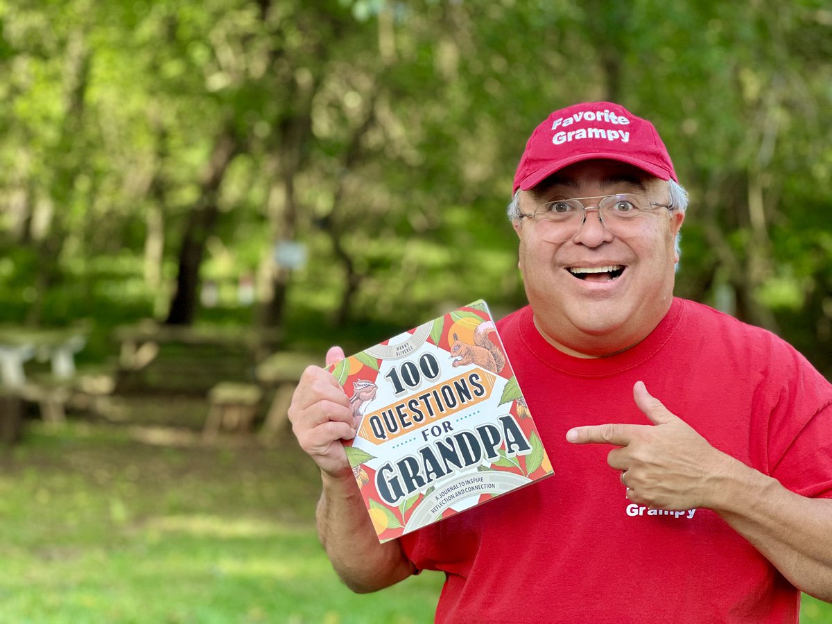 Favorite Grampy has been doing a LOT of hard work behind the scenes for the past several months, So I'm excited to finally announce that I have a new book coming out, 100 Questions for Grandpa.
amazon.com/dp/B0BBY1K15F?…