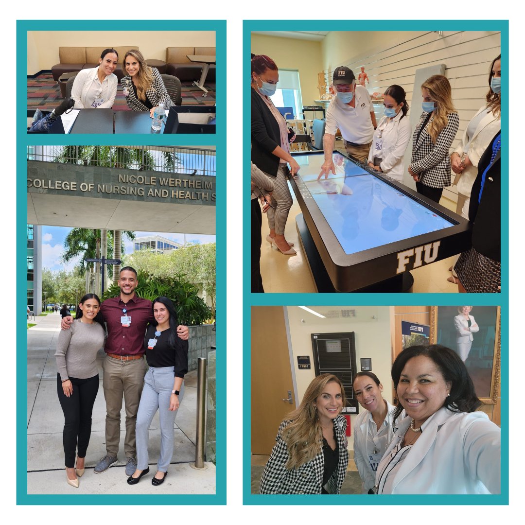 LARKINHOSPITAL's tweet photo. Larkin Health System partnering up with the community for education.
Thank you, Florida International University for the Nursing School Tour.
#larkinhospital #larkinHPSC #larkinSM #LarkinFamily #TeamLarkin #larkincommunityhospital
Visit our website: https://t.co/wr0E7Rfcm8 https://t.co/7flNppyvYM