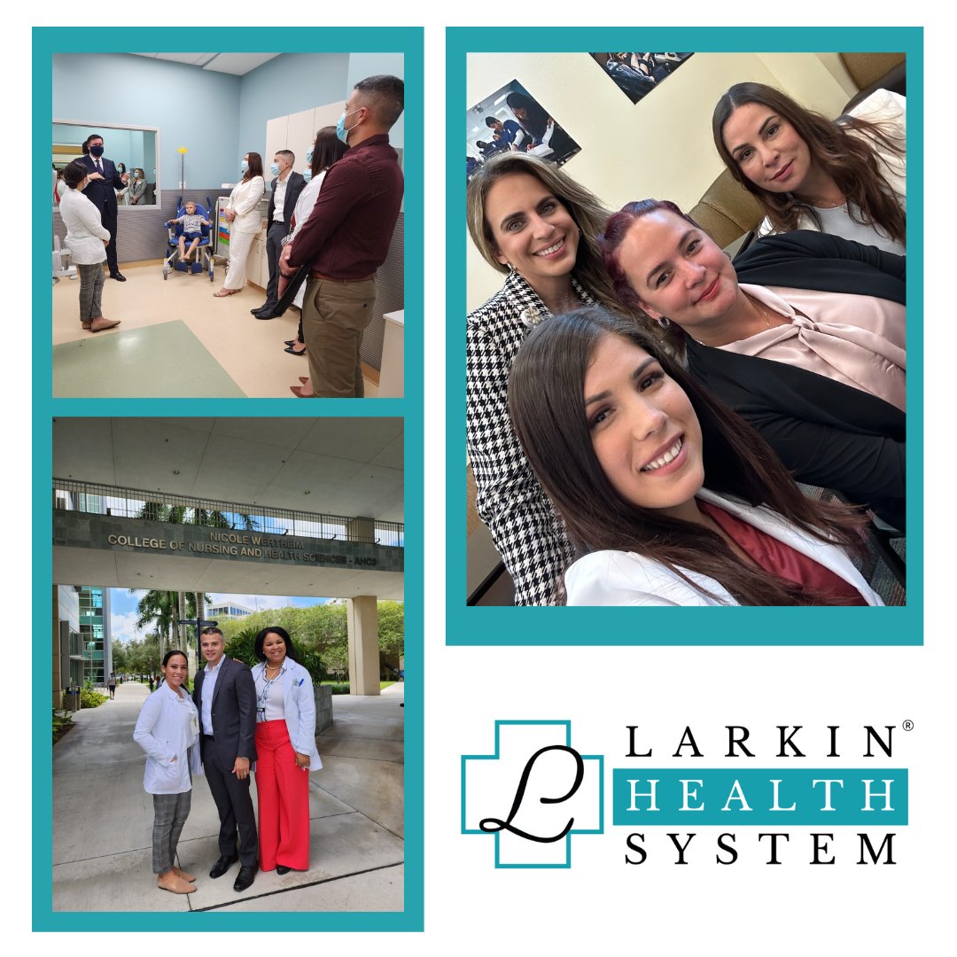 LARKINHOSPITAL's tweet photo. Larkin Health System partnering up with the community for education.
Thank you, Florida International University for the Nursing School Tour.
#larkinhospital #larkinHPSC #larkinSM #LarkinFamily #TeamLarkin #larkincommunityhospital
Visit our website: https://t.co/wr0E7Rfcm8 https://t.co/7flNppyvYM