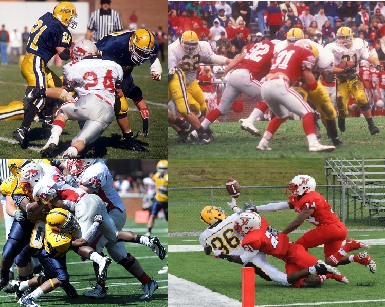 BHCSports's tweet photo. 'A match made in heaven'  

As #SWVABowl returns, 15 folks who were at the last football game between @GoWasps and @UVaWiseCavs in 2011 recount their memories here in an oral history:

https://t.co/kwwOaH5FXk https://t.co/P8OfGQYbry