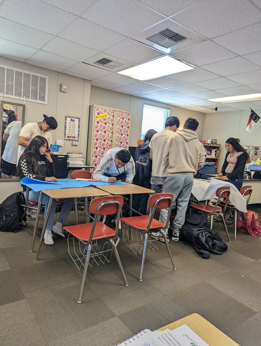 fajardo_teacher's tweet photo. Working on a project. Creating a story. Proud of my ESL 2 students.
@SpartanTweets @ParticipateLrng
#unitingourworld #culturalambassador
#HispanicHeritage #esllearners https://t.co/ilJrp0Krxr