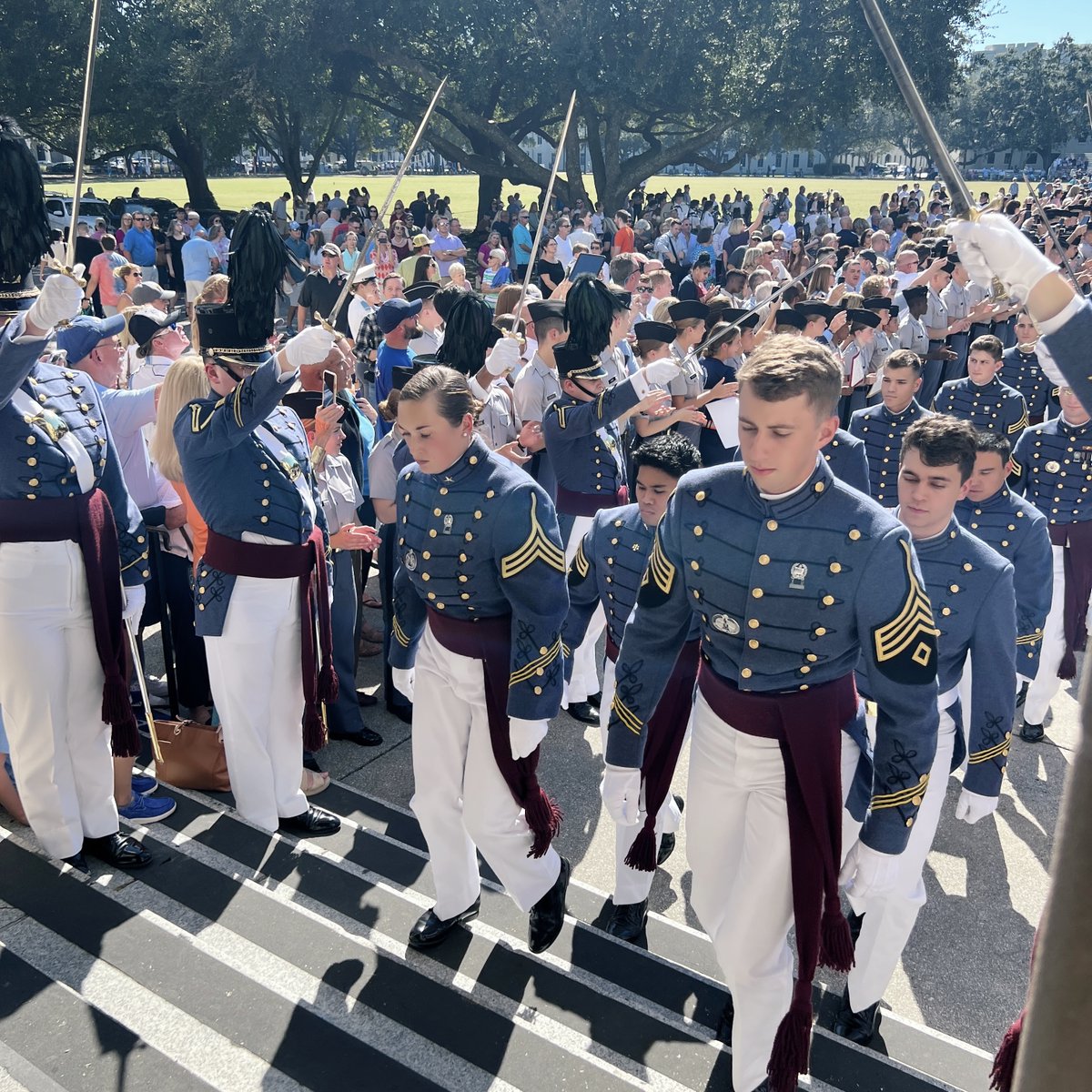 Citadel1842's tweet photo. Class of 2023, you have earned The Band of Gold. https://t.co/Db9QH5jOxE