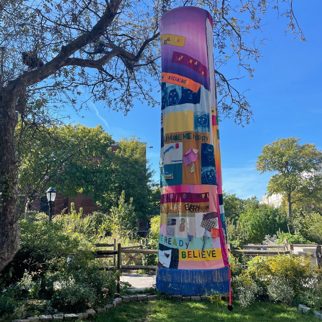 OSHBklyn's tweet photo. Today 10/8 is a big day for fiber arts at OSH!
Shop the @KingsCountyFest 10-5
See #Belonging in the Great Room 10-12
Experience the #TreeChuang in our front yard & the #YarnBomb on 4th Ave all day https://t.co/FBZjk59m9i