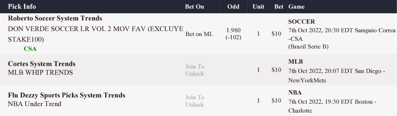 zcodesystempick's tweet photo. New Active Picks #zcodesystem #bettingsystems #betting #letsgetthisbread #sportsbettingtips #bet #bettingtips #bettingodds #tipster #sportsbetting #beatingtheodds #bettingsports #winningstreak #sportsanalytics #tips #bettinglock #bettingexpert #automatedpicks #bettingonline https://t.co/fUBb2tYcz4