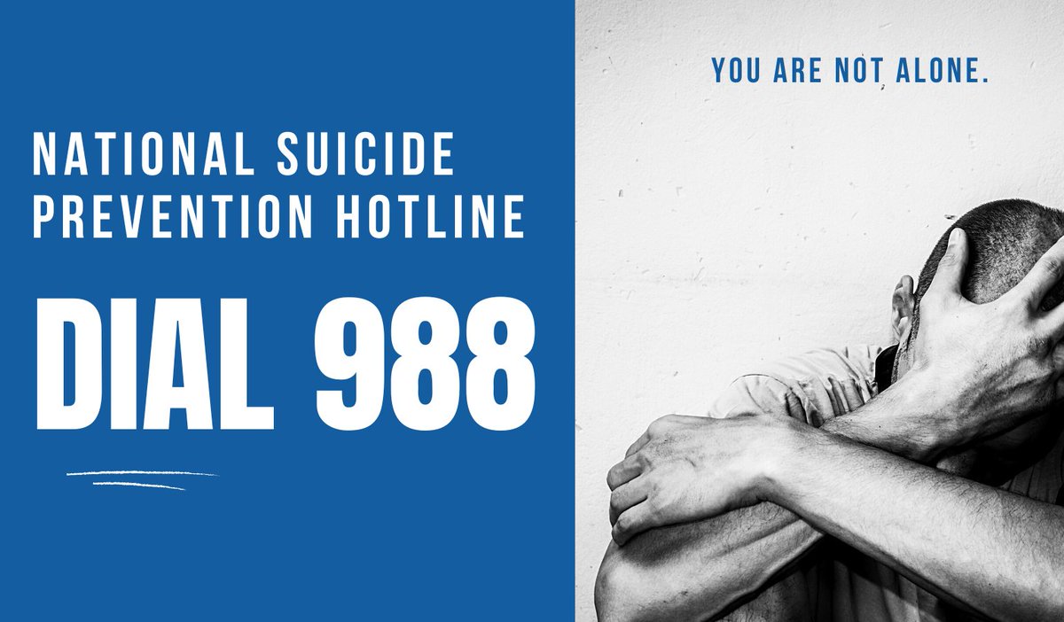 The US Suicide Hotline number is now 988. Everyone needs help sometimes, never be afraid to ask for some. #StopTheStigma loom.ly/K63iVLo