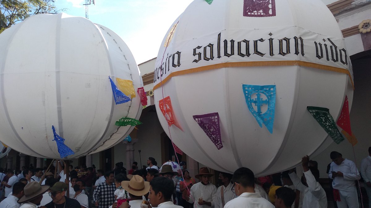 NTSOAXACA's tweet photo. Así se observa #TlacolulaDeMatamoros en vísperas de su fiesta anual. @HeliodoroMorga https://t.co/hDaFsm48la