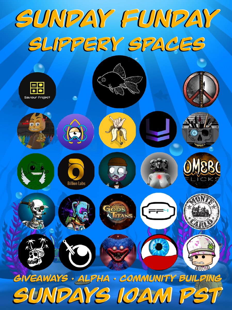 SlipperyFishCo's tweet photo. Chance To Win $50 #ETH & MORE! 🎉
FAM, we know you want to know more… we are getting close 👀
1. FOLLOW US @SlipperyFishCo
2. RT + TAG 4
3. SET REMINDER & BE IN SPACE👇
https://t.co/fdaDFoIbWh
Giveaways, Alpha & Community Building 🤝
Join Discord: https://t.co/Xm5EzZwVy9 https://t.co/m9q9epkR03