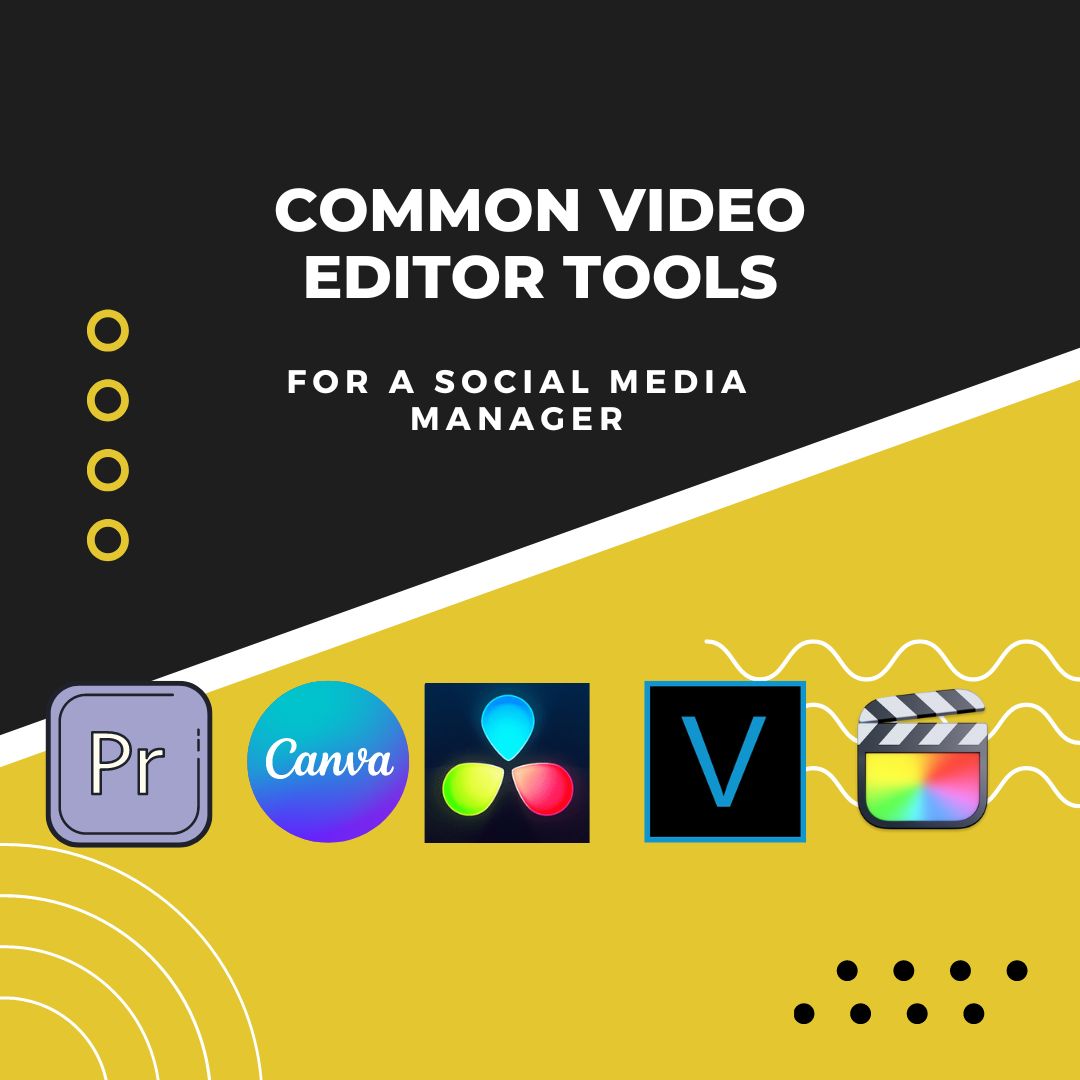VirConrad's tweet image. Video editors use a variety of tools and software to work on video.  Another skill aquired by a Social Media manager.🤯

#videoediting #videoeditingtools