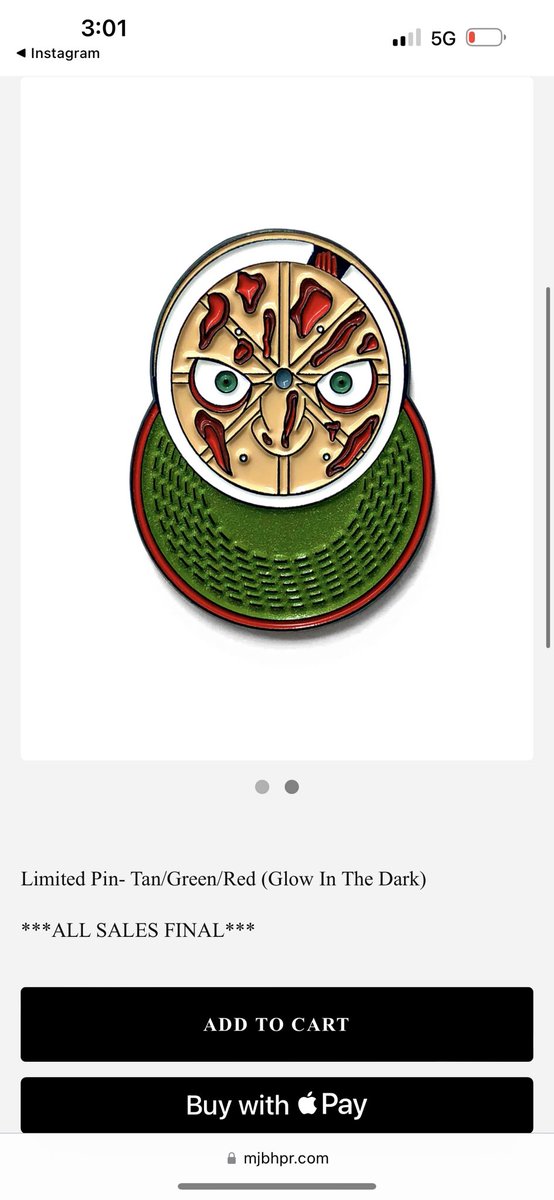 onescoop's tweet photo. Finally hit retail @mjbhpr !! Just need the ring horror pin we getting one?? https://t.co/AP4rEUbWee