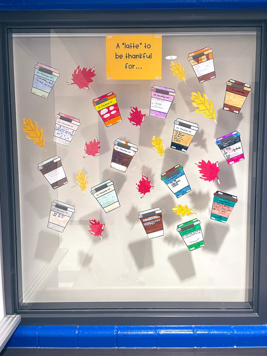MsMaltez's tweet photo. A “latte” to be thankful for… @smddurham @DurhamCatholic https://t.co/wwImfLtSpR