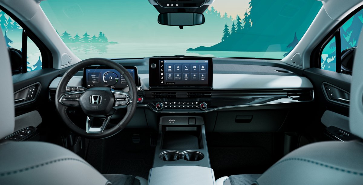 WesternWAHonda's tweet photo. Honda just got more electrifying with the all-new, all-electric Honda Prologue, coming to Western Washington in 2024. Discover more: https://t.co/MrutcOWyFi #HondaPrologue #ElectricVehicles #FullEV https://t.co/99lj9Rw6z3