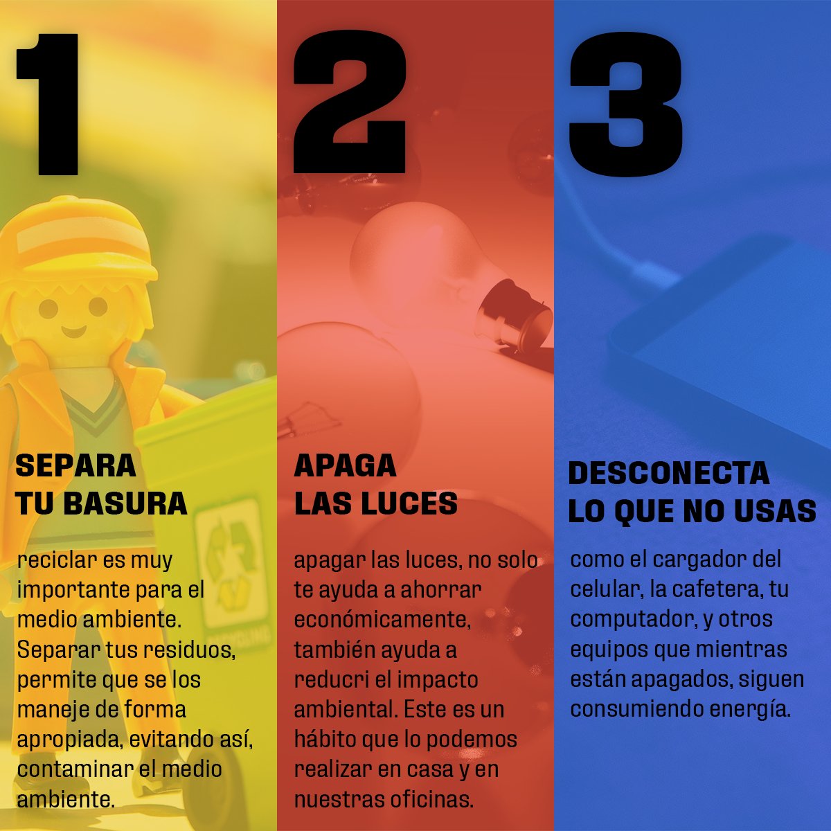 NotThatStore's tweet photo. Para que las futuras generaciones disfruten de este mundo, así como lo hemos disfrutado nosotros, te dejamos estos 5 tips, pequeños, pero potentes para cuidar del medio ambiente #cuidandoelmundo #medioambiente #sostenibles https://t.co/ue1Hts3H3E