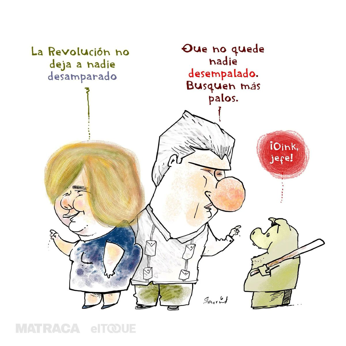 eltoquecom's tweet photo. 1/ Varios de los artistas que hicimos durante más de tres años el suplemento @xel2Humor , @Ramsesdraw , @FabianSotolongo y @AlenLauzan , y otros colegas que se nos suman, como Garrincha, Herbert y Danilo; impulsamos este nuevo espacio para el humor gráfico. https://t.co/2n94hfpMKD