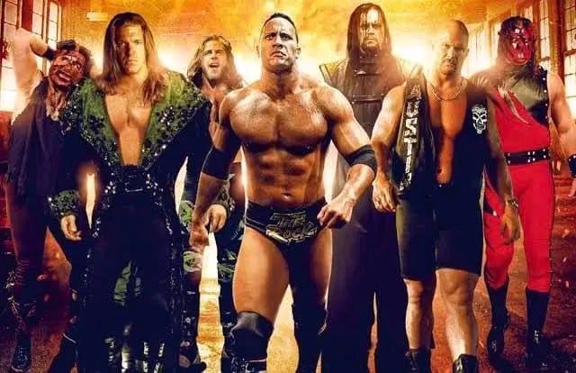 UlyssesArn's tweet photo. .@RealMickFoley &amp; Terry Funk vs The New Age Outlaws #Wrestlemania14 tag title dumpster match is the reason why I became a pro wrestler(crossed paths with an equally green Jimmy Jacobs #PCW)

@IAmJericho #GOAT #OCHO is why I am still a fan https://t.co/U6vqW7ab5l