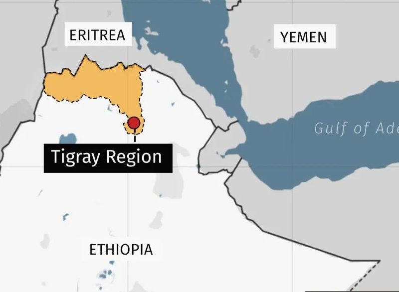 GaroweOnline's tweet photo. An air strike in #Ethiopia's northern #Tigray region killed at least 5 people and injured 37 others, the director of the hospital that received the victims said on Friday. https://t.co/fu1yNLh9wl