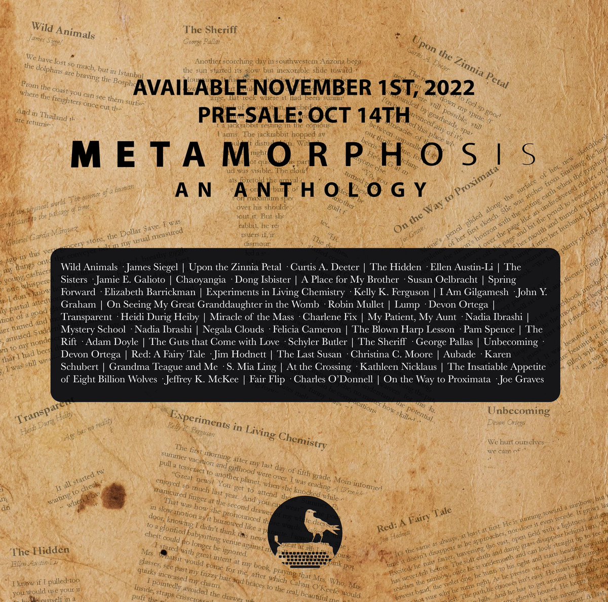 JosephDavidGrav's tweet photo. Thanks @TheOhioWriters for including my short story in this year’s anthology. #supportlocalwriters https://t.co/T0XhyKhWvF