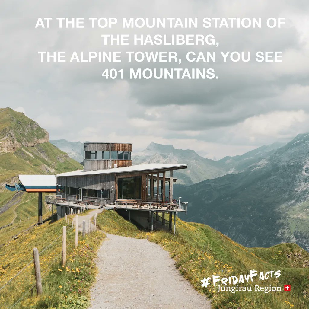 JungfrauRegion's tweet photo. Did you know? 💡
#FridayFact
@Haslital | @madeinbern | @MySwitzerland_e
#DiniWält #jungfrauregion #hasliberg #switzerland #madeinbern #myswitzerland #inLOVEwithSWITZERLAND #alpentower #gondola #mountains https://t.co/PovnPDxWtx