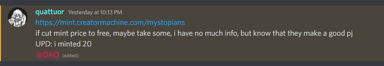 CLSAlpha's tweet photo. Mystopians ATH 0.7 sol. Successful call.
At the end of Oct we upload a our Alpha statistic, stay tuned! 🛎️ https://t.co/2c2Rixo6Rs