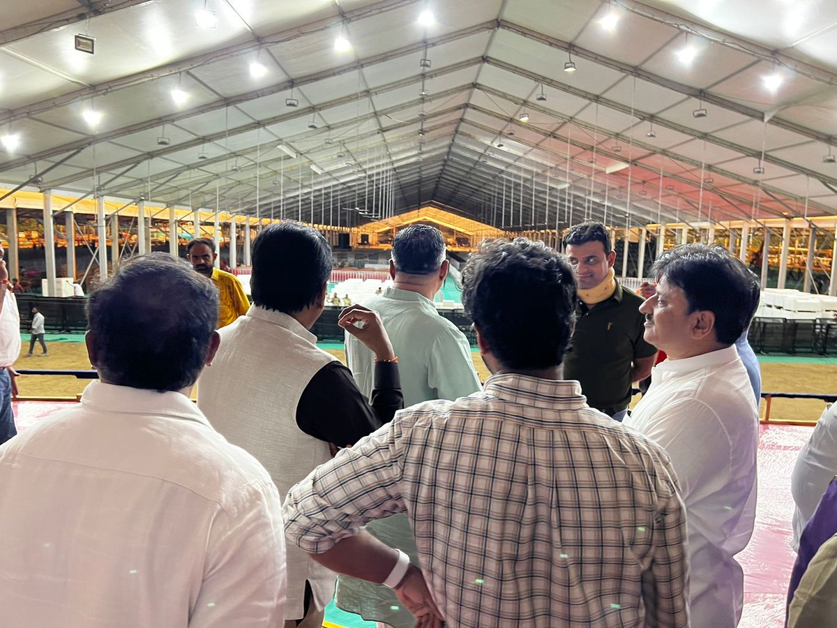 Rushikesh Patel (@irushikeshpatel) on Twitter photo વડાપ્રધાન શ્રી <a href="/narendramodi/">Narendra Modi</a> સાહેબના મહેસાણા જિલ્લાના આગામી પ્રવાસના ભાગરૂપે પ્રદેશ મહામંત્રી શ્રી <a href="/rajnipatel_mla/">Rajni Patel</a> ની સાથે કાર્યક્રમ સ્થળની મુલાકાત કરી નિરીક્ષણ કર્યું તેમજ પદાધિકારીઓ સાથે કાર્યક્રમ સંદર્ભે સવિસ્તાર ચર્ચા કરી હતી. વડાપ્રધાન શ્રી <a href="/narendramodi/">Narendra Modi</a> સાહેબના મહેસાણા જિલ્લાના આગામી પ્રવાસના ભાગરૂપે પ્રદેશ મહામંત્રી શ્રી <a href="/rajnipatel_mla/">Rajni Patel</a> ની સાથે કાર્યક્રમ સ્થળની મુલાકાત કરી નિરીક્ષણ કર્યું તેમજ પદાધિકારીઓ સાથે કાર્યક્રમ સંદર્ભે સવિસ્તાર ચર્ચા કરી હતી.