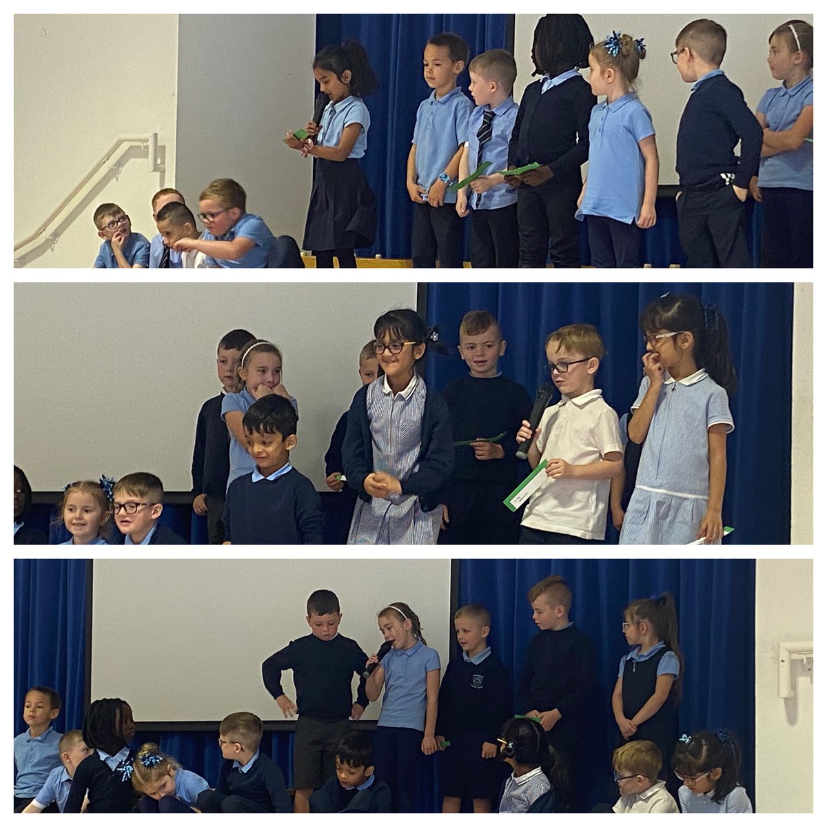 BankheadPrimary's tweet image. Room 3 led the Harvest assembly this afternoon and what a great job they did! Thanks to Mrs Disley for helping Room 3 to learn all about Harvest🥕🌽🥦 #firstassembly #confidentindividuals  #BankheadwillSOAR @EducationSLC