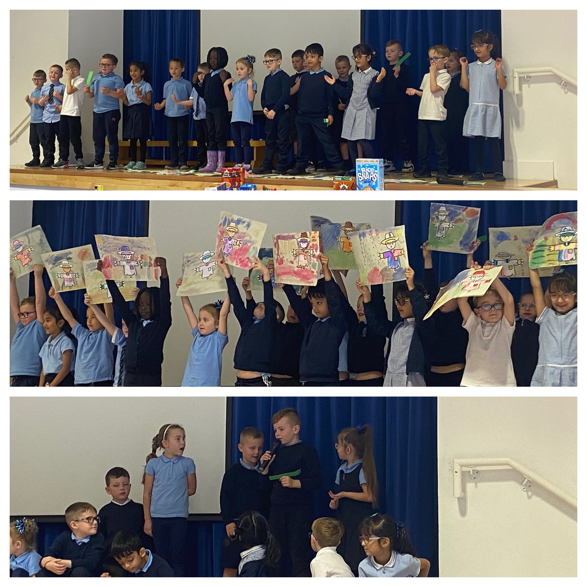BankheadPrimary's tweet image. Room 3 led the Harvest assembly this afternoon and what a great job they did! Thanks to Mrs Disley for helping Room 3 to learn all about Harvest🥕🌽🥦 #firstassembly #confidentindividuals  #BankheadwillSOAR @EducationSLC