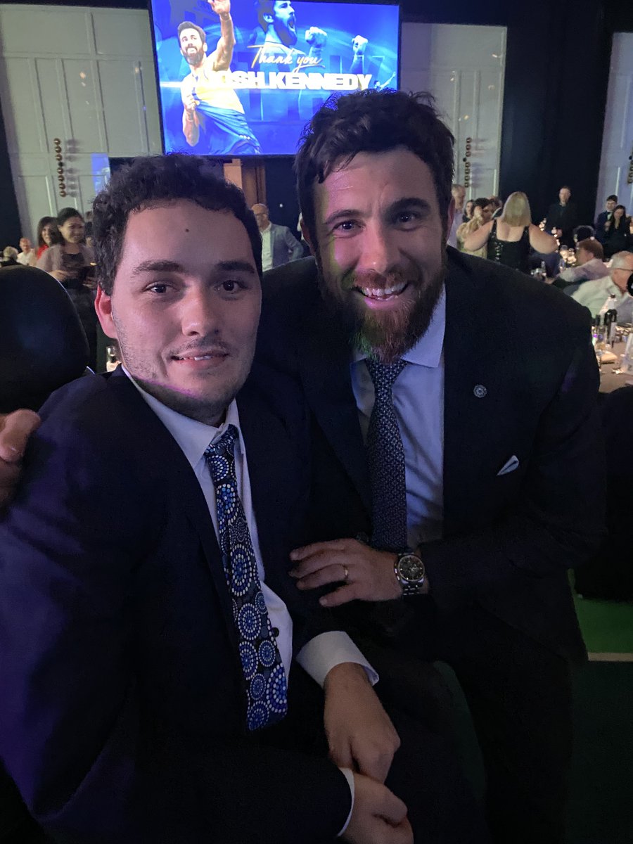 james_cockman's tweet photo. Awesome night celebrating the outstanding career of the nicest man in football 💙💛🐐 #TYJK https://t.co/HwwvrJhtrG