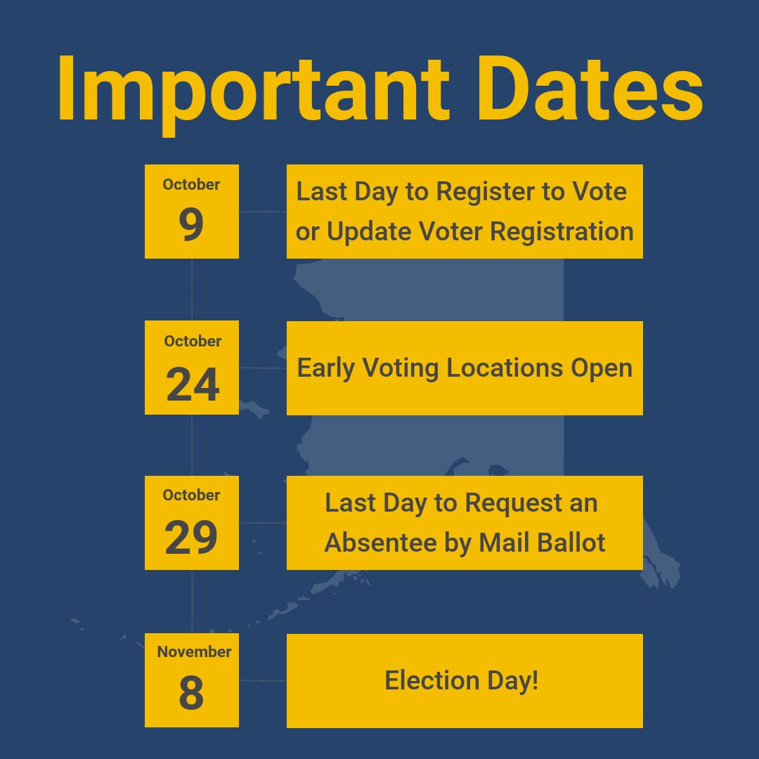 Sunday is the deadline to register to vote or update your registration (have you recently moved?). 
A 🧵 with links to check your voter status!