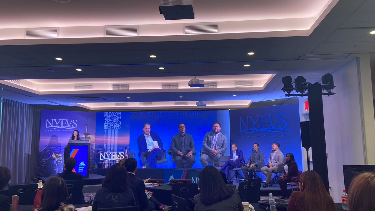 Panel discussion after informational sessions <a href="/EndovascularNy/">NY Endovascular Summit</a>. Great discussion and application! #nurselearners