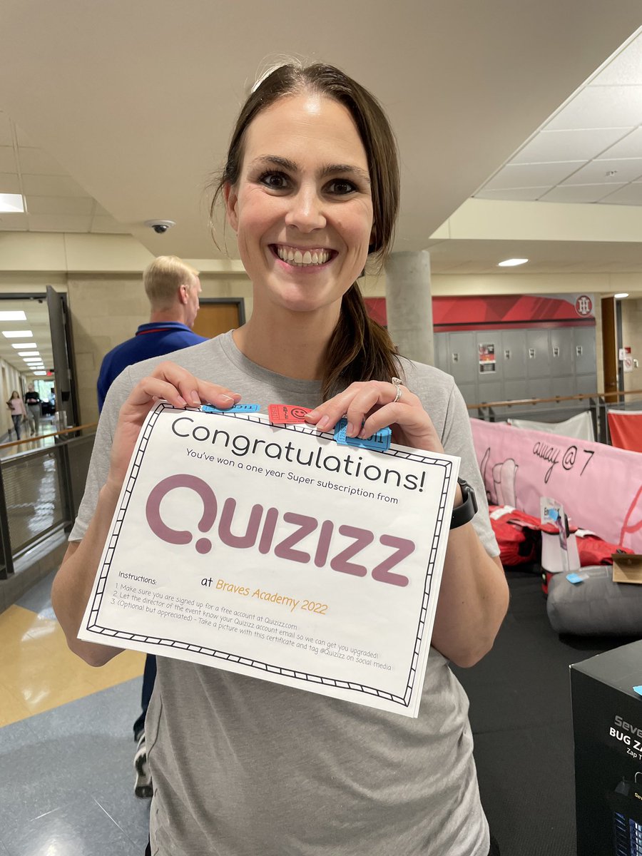 KlostermanMegan's tweet photo. I won !! @quizizz #IHBA22 https://t.co/FJU9yMGolV
