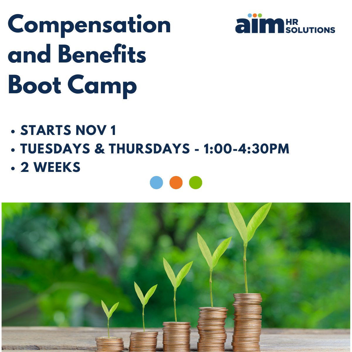 Join us to learn the current #compensation and #benefits strategies that will allow your organization to attract and retain top talent and become an employer of choice.

aimhrsolutions.com/training/hr-bo…