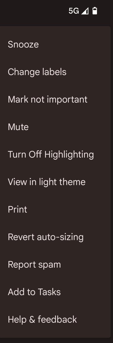 rfdigi's tweet photo. @Google @gmail blessings to the engineer that added "View in light theme" to the menu in Gmail. It came in real handy when getting my barcode to scan at  Park 'N Go Charlotte today. https://t.co/7pZqq2hc6S